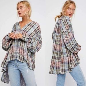 FREE PEOPLE COME ON OVER TOP